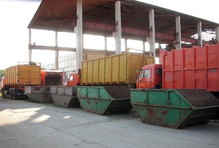 Заказать мусорный контейнер для вывоза мусора по Таганрогу